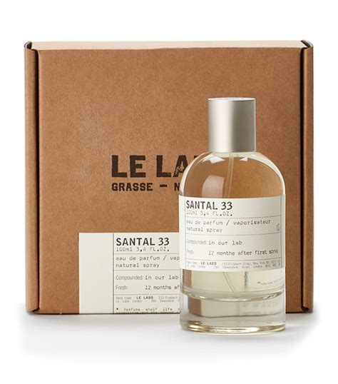 Le Labo Santal 33 for Unisex Eau de Parfum Spray, 3.4 Ounce.